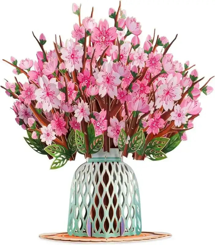2-in-1 Gift & Décor for Every Moment🌸3D Flower Bouquet Pop Up Card by mysite