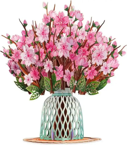 2-in-1 Gift & Décor for Every Moment🌸3D Flower Bouquet Pop Up Card by mysite