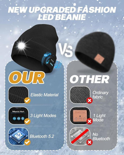 🔥🎄LED Bluetooth Beanie by mysite