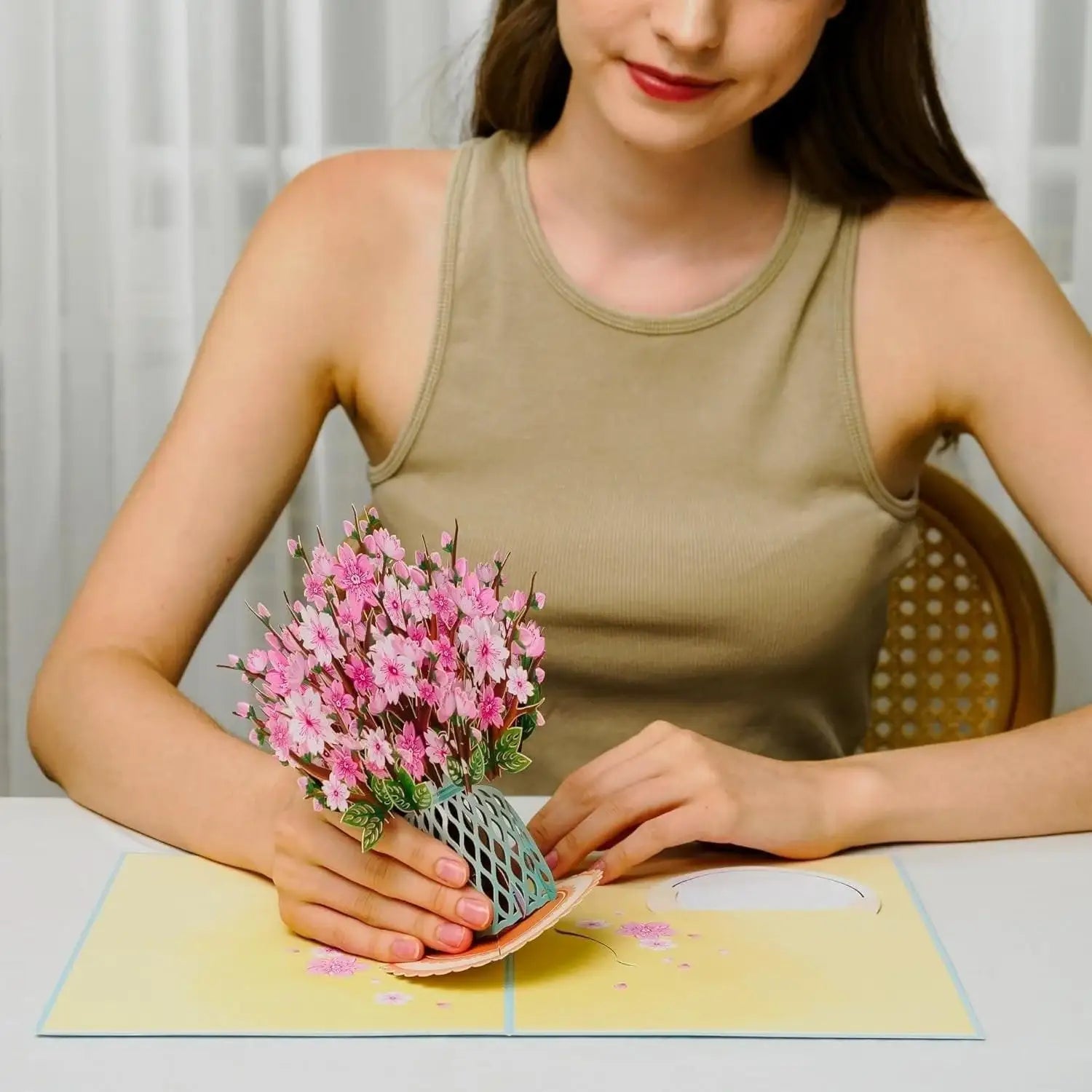 2-in-1 Gift & Décor for Every Moment🌸3D Flower Bouquet Pop Up Card by mysite
