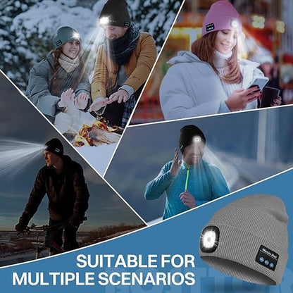 🔥🎄LED Bluetooth Beanie by mysite