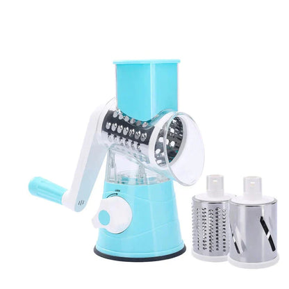 3 in 1 Rotary Cheese Grater Vegetable Slicer by mysite