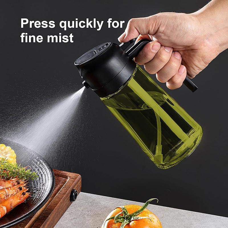 2-in-1 Oil Sprayer ⚫ Light-Blocking | 16oz/470ml 📏 by mysite