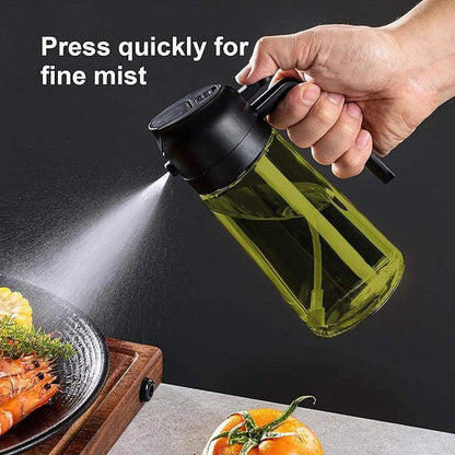 2-in-1 Oil Sprayer ⚫ Light-Blocking | 16oz/470ml 📏 by mysite