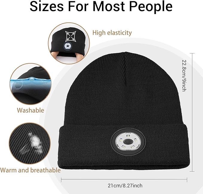 🔥🎄LED Bluetooth Beanie by mysite