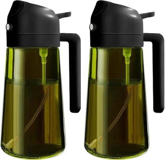 2-in-1 Oil Sprayer ⚫ Light-Blocking | 16oz/470ml 📏 by mysite