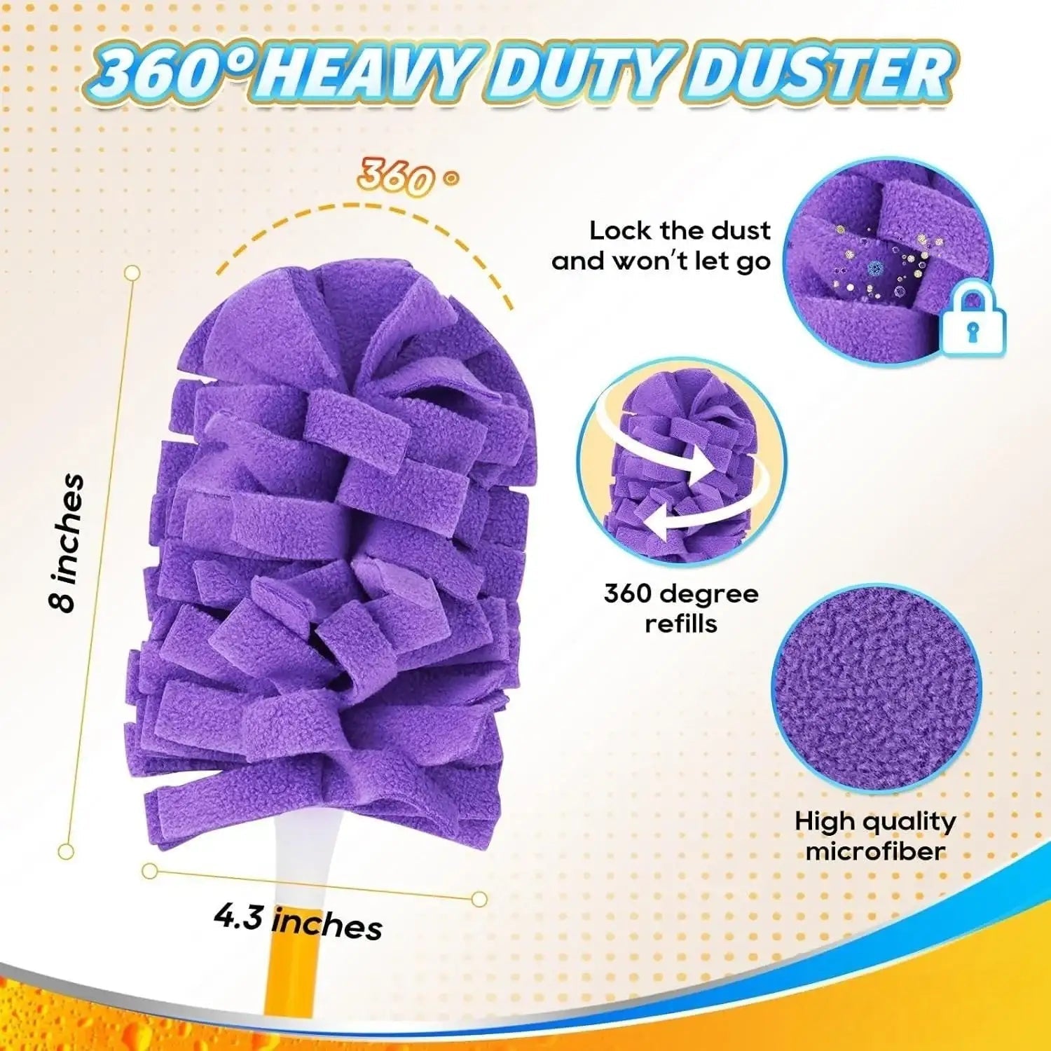✨ 360° Electrostatic Duster Refills — The Sustainable Choice for a Dust-Free Home by mysite