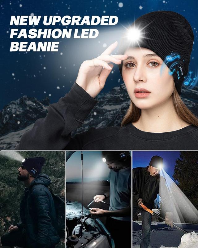 🔥🎄LED Bluetooth Beanie by mysite