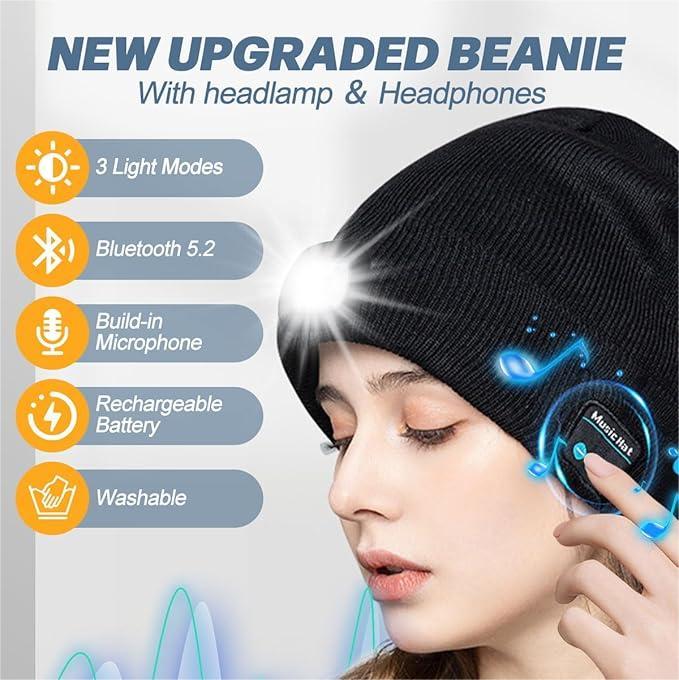🔥🎄LED Bluetooth Beanie by mysite