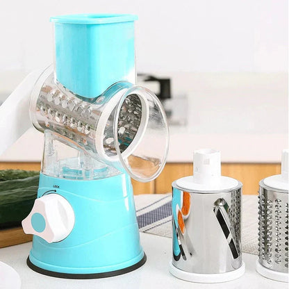 3 in 1 Rotary Cheese Grater Vegetable Slicer by mysite